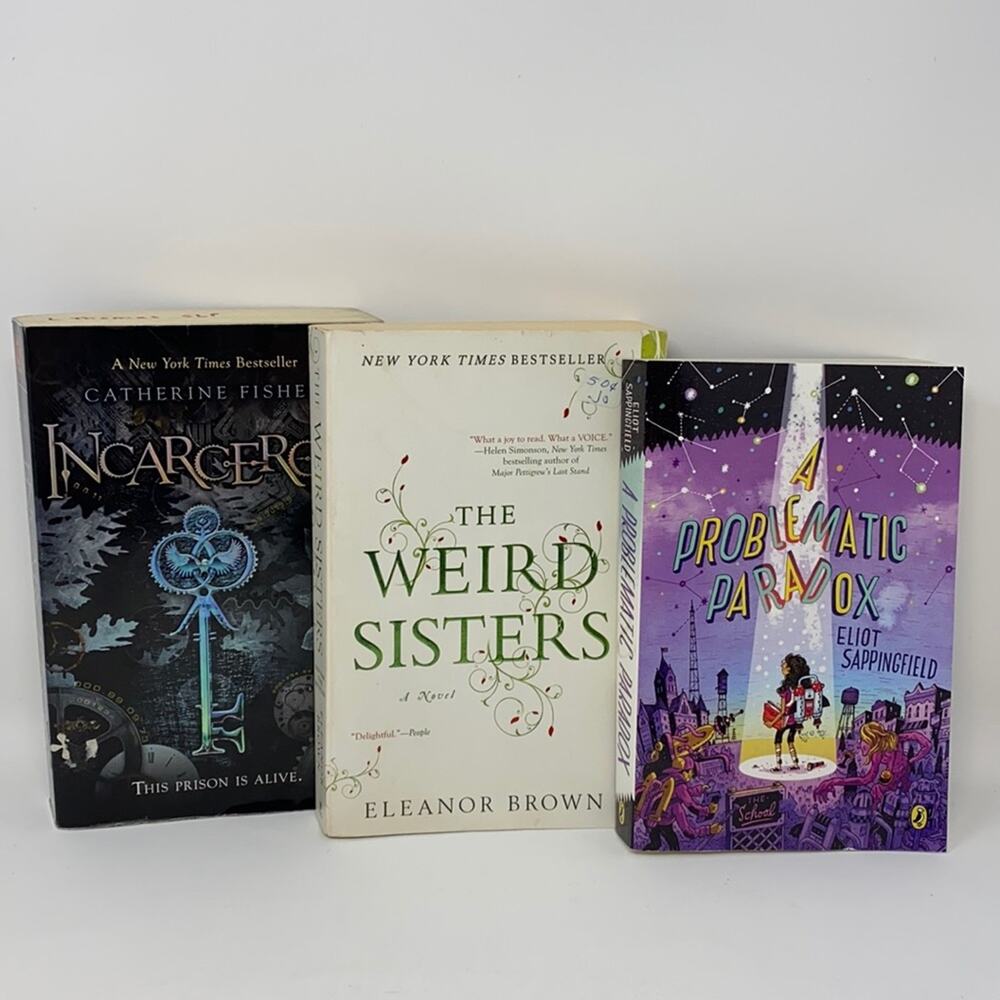 Bundle of 3 Fiction Books See Titles in Description